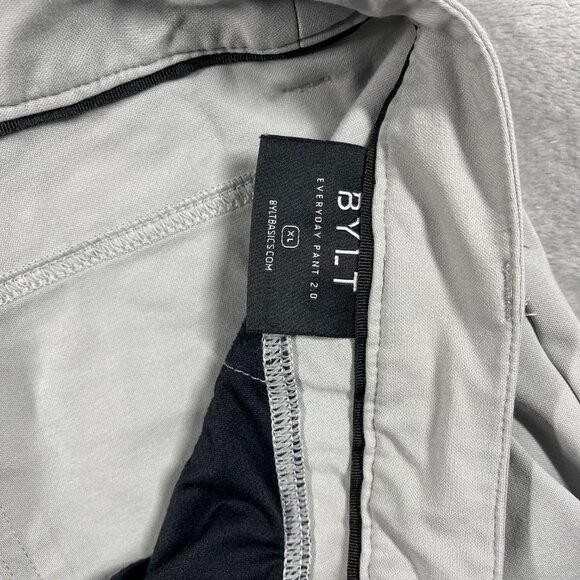 Bylt Mens size 34-36x30 XL EveryDay Pant 2.0 Stretch Casual Preppy Tapered Fit - Picture 6 of 11
